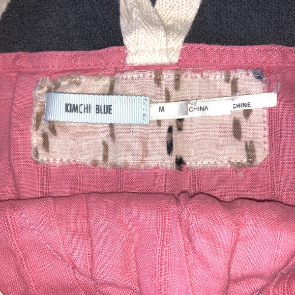 💜SOLD💜Kimchi Blue Tank Top Lace Pink Women - Picture 4 of 8